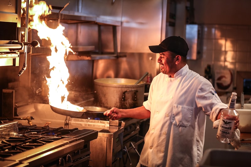 Restaurante em operação